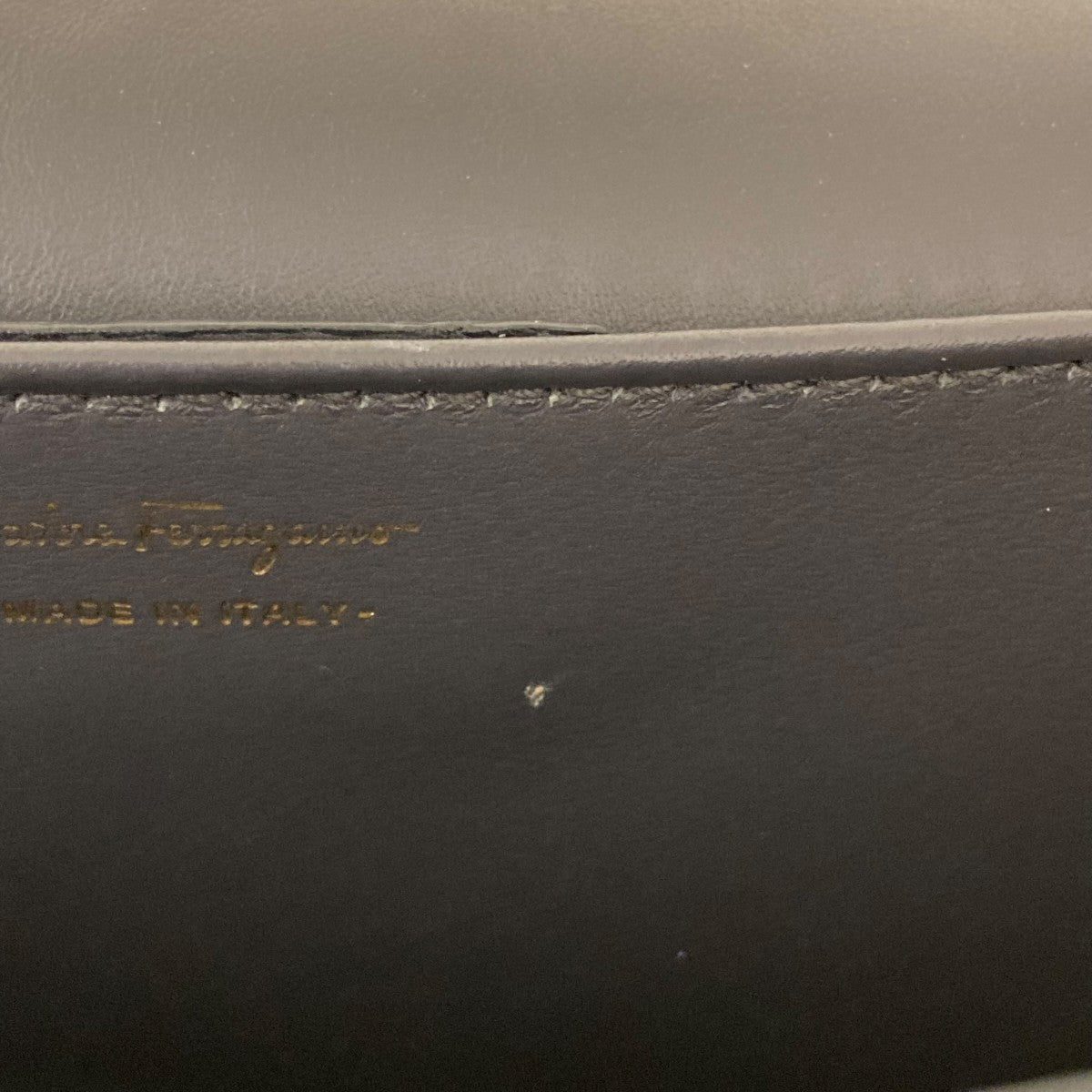 Salvatore Ferragamo チェーンショルダーバッグ 古着・中古-8枚目のアイテム画像