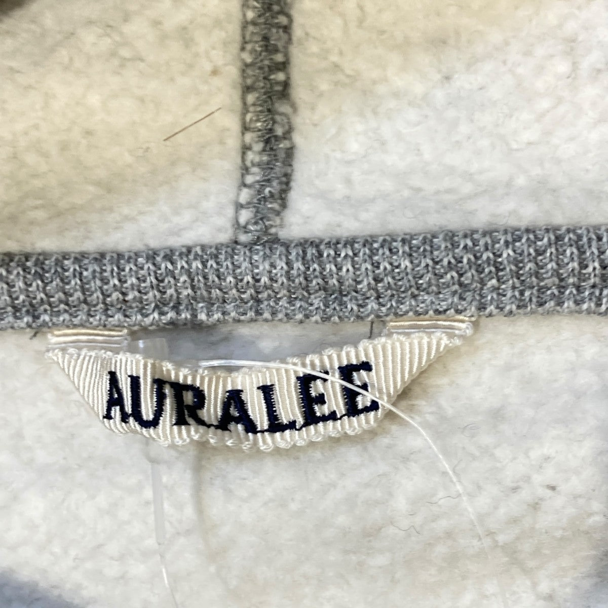 AURALEE SMOOTH SOFT BD SWEAT P O PARKAパーカーA25AP01TU 古着・中古-4枚目のアイテム画像