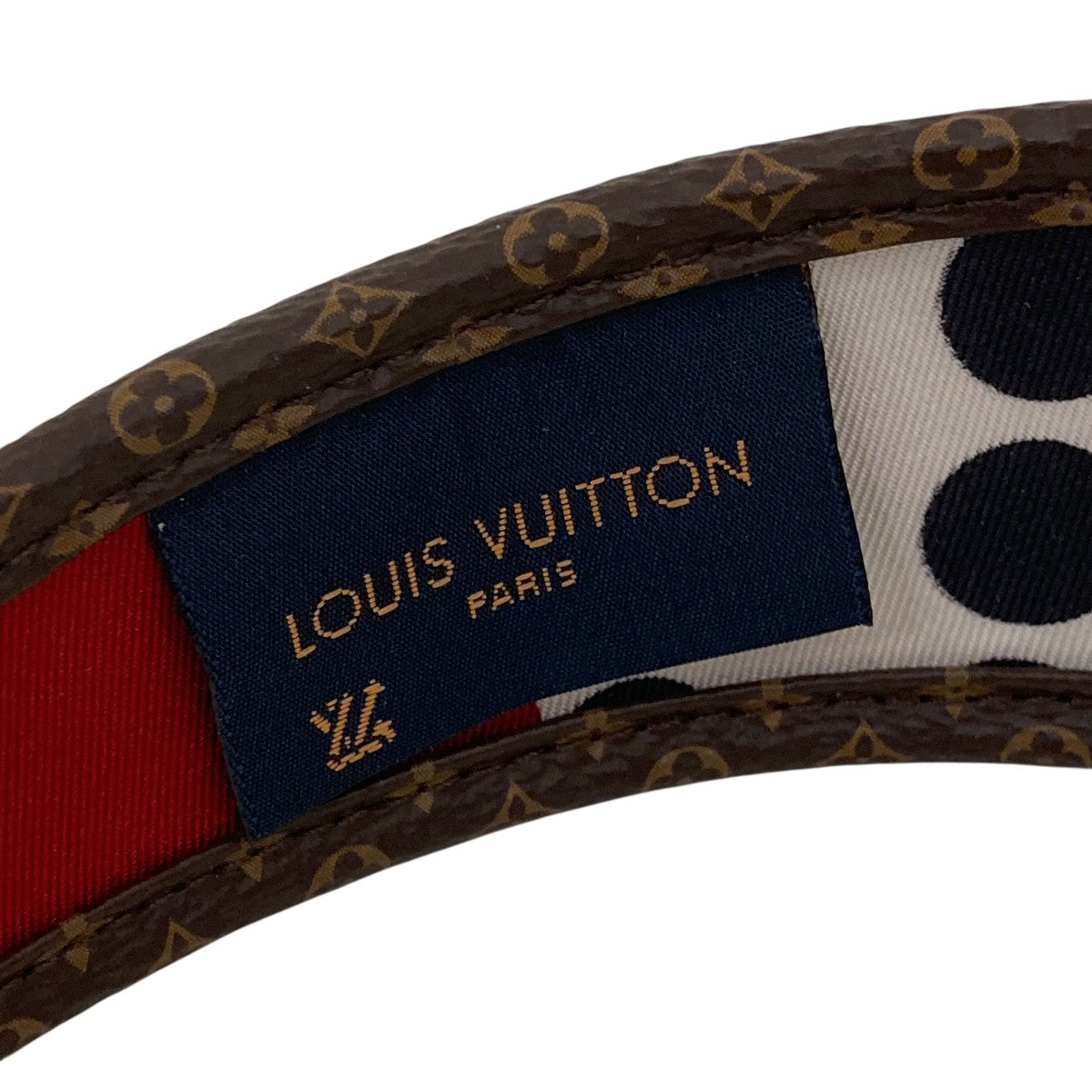 LOUIS VUITTON ヘアバンド・ビーマインド フル シルクカチューシャ 古着・中古-4枚目のアイテム画像