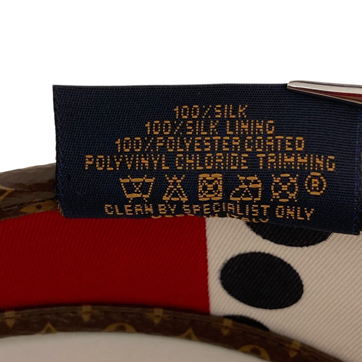 LOUIS VUITTON ヘアバンド・ビーマインド フル シルクカチューシャ 古着・中古-5枚目のアイテム画像