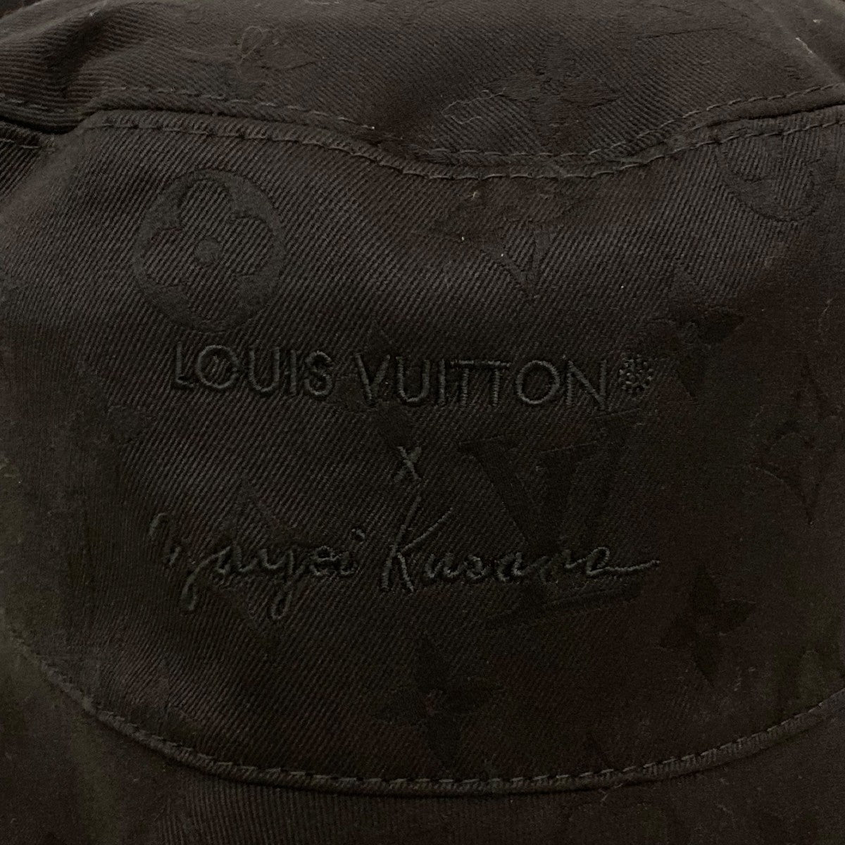 LOUIS VUITTON×草間彌生 シャポー リバーシブル インフィニティドットバケットハット 古着・中古-3枚目のアイテム画像