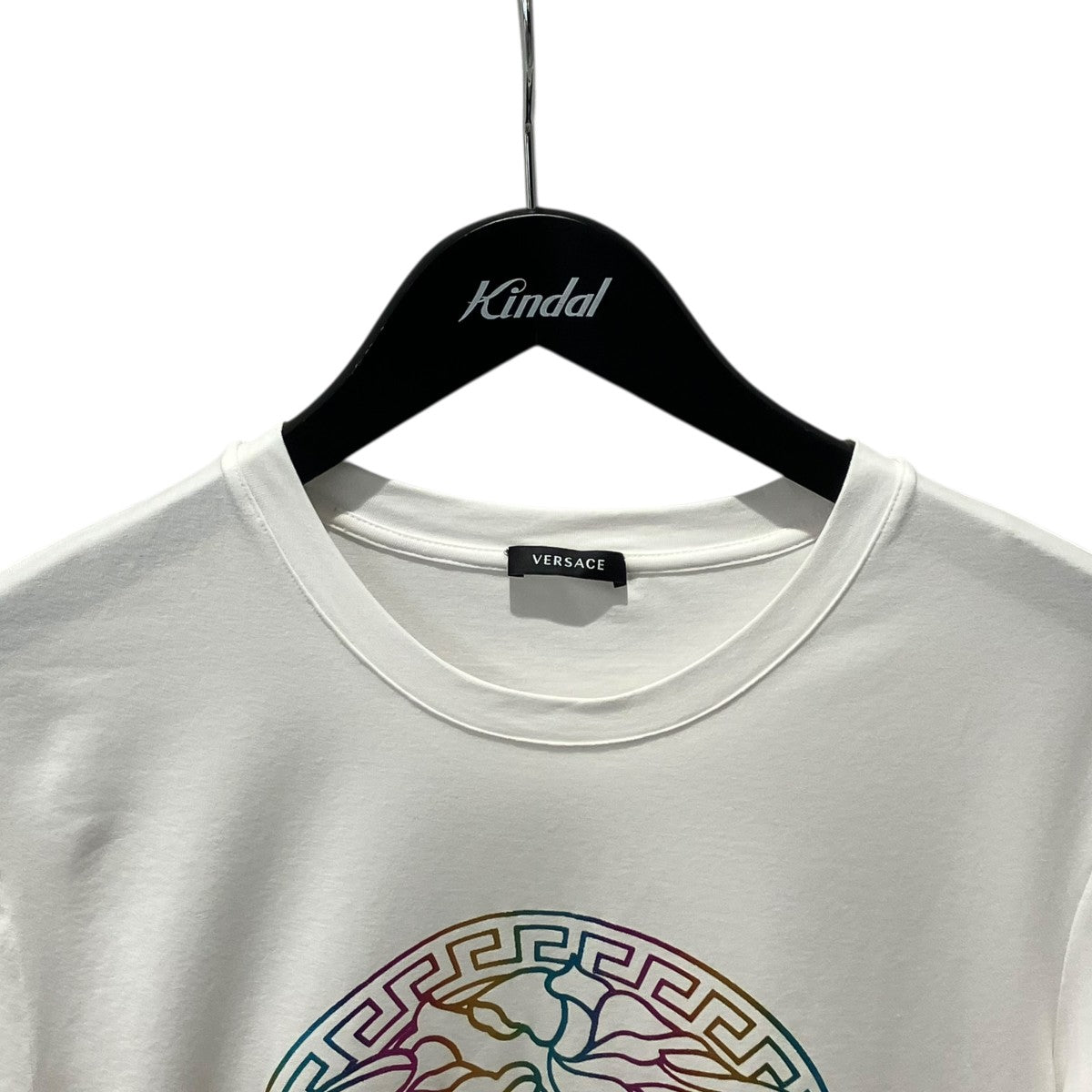 VERSACE メデューサロゴ レインボーTシャツ 古着・中古-3枚目のアイテム画像