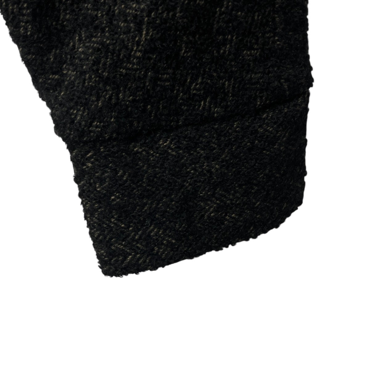 TICCA 24AWWOOL MIX TWEED TENT COATチェスターコートTBEA-271 古着・中古-4枚目のアイテム画像