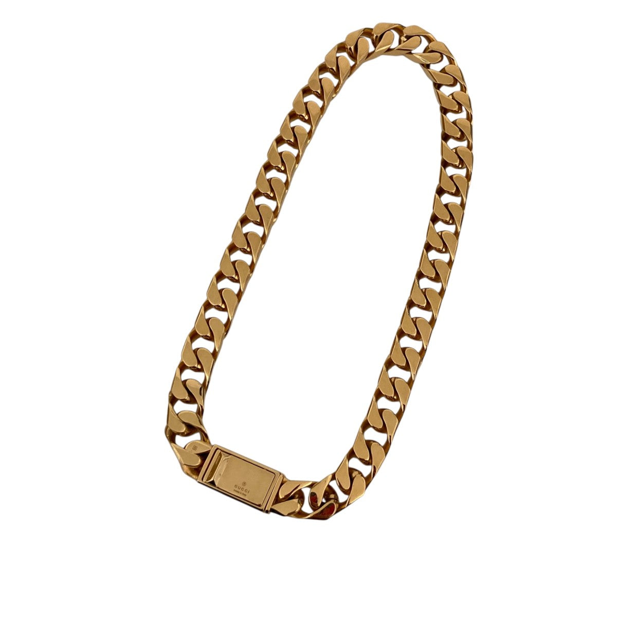 GUCCI スクリプトチェーンネックレス796574 古着・中古-2枚目のアイテム画像