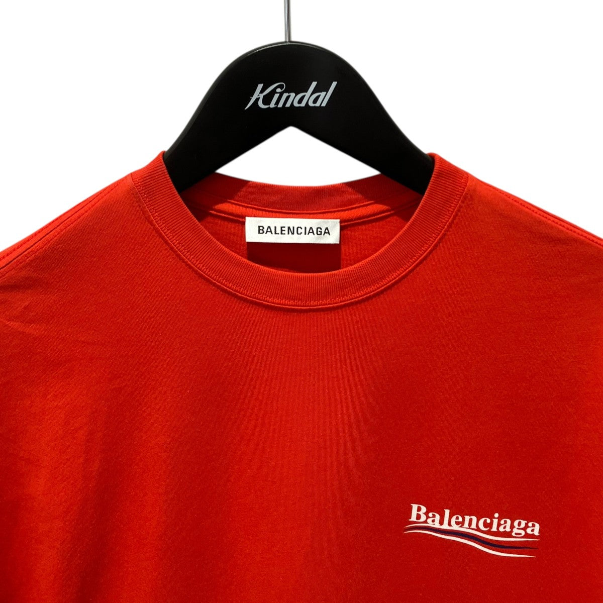 BALENCIAGA(バレンシアガ) Tシャツ556102 556102 レッド サイズ XS