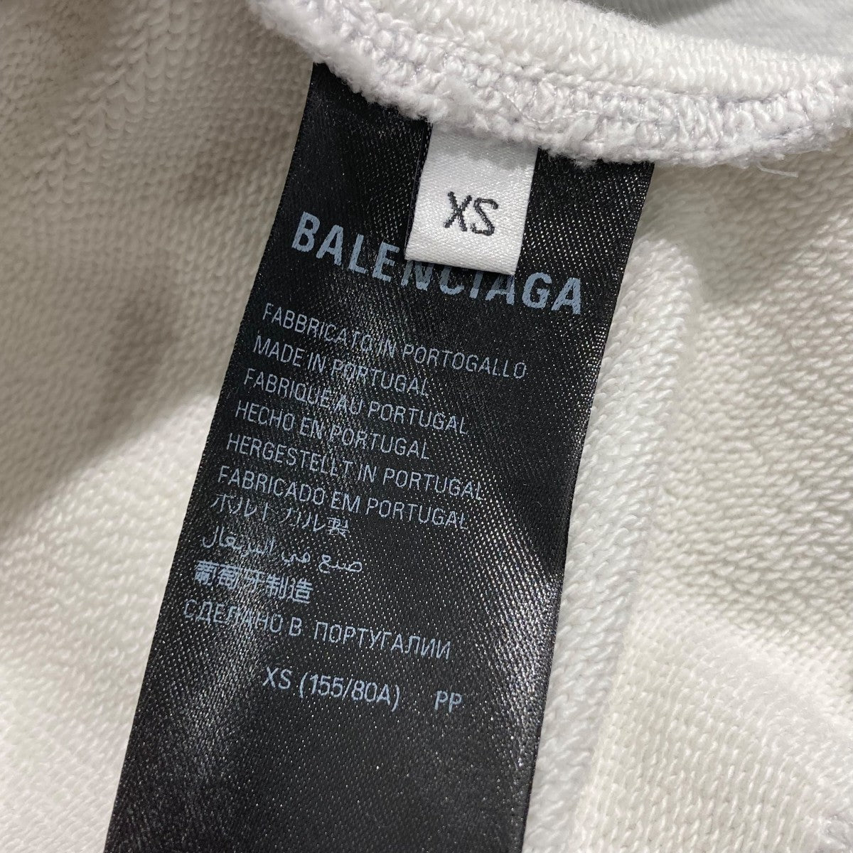 BALENCIAGA 24SSMusic Archive Series Connected Zip Up Hoodieジップパーカー744457 古着・中古-5枚目のアイテム画像
