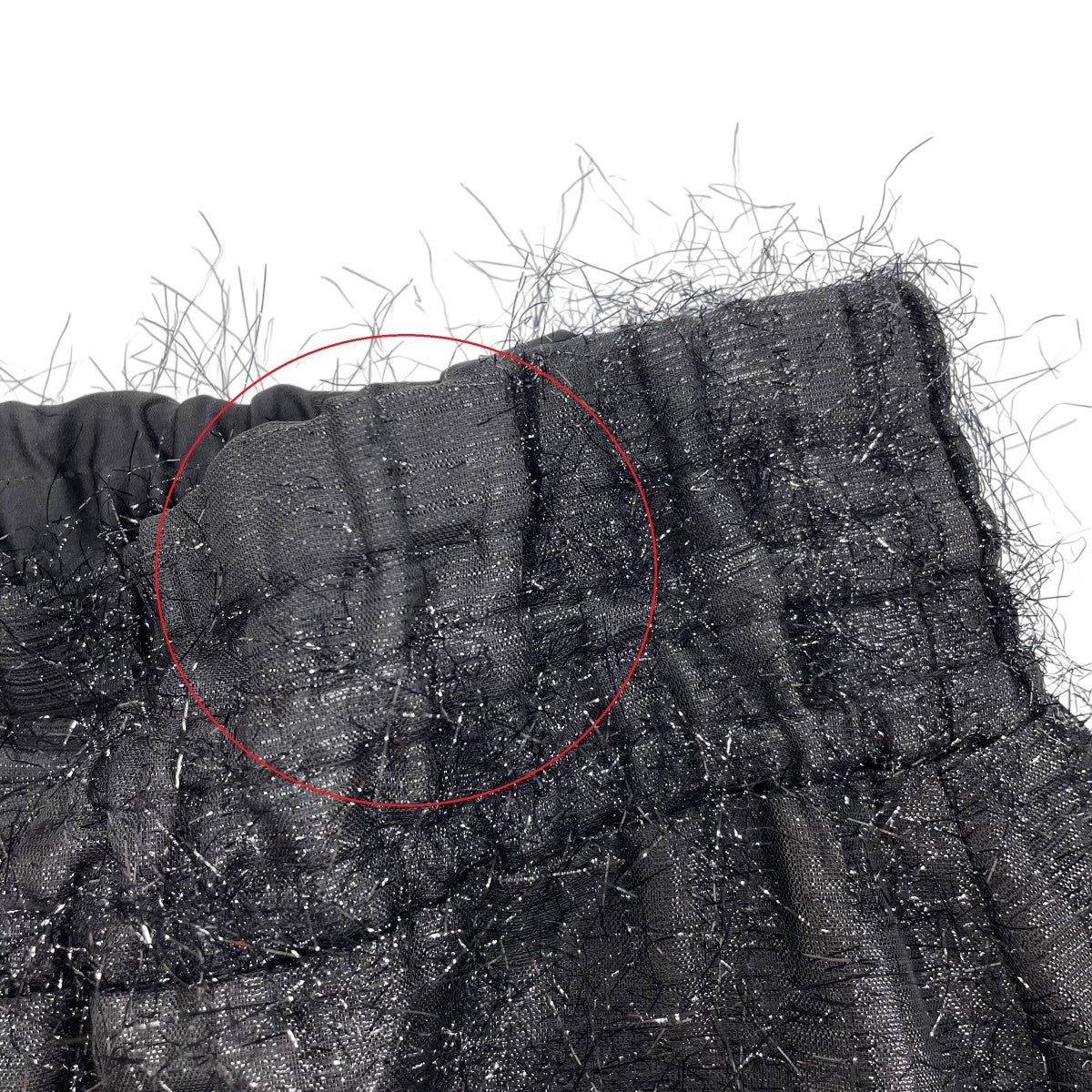 メタリックヤーンボリュームスカートロングスカート21222515201