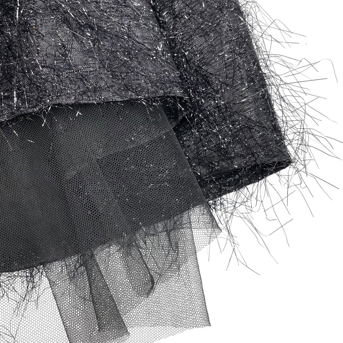 メタリックヤーンボリュームスカートロングスカート21222515201