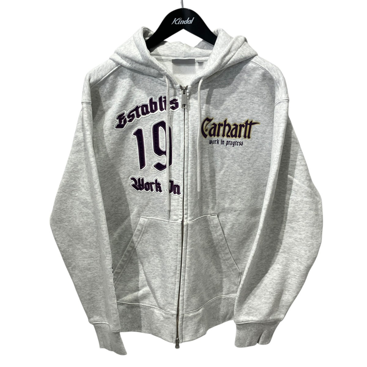 Hooded Dual Sweat Jacketジップパーカー