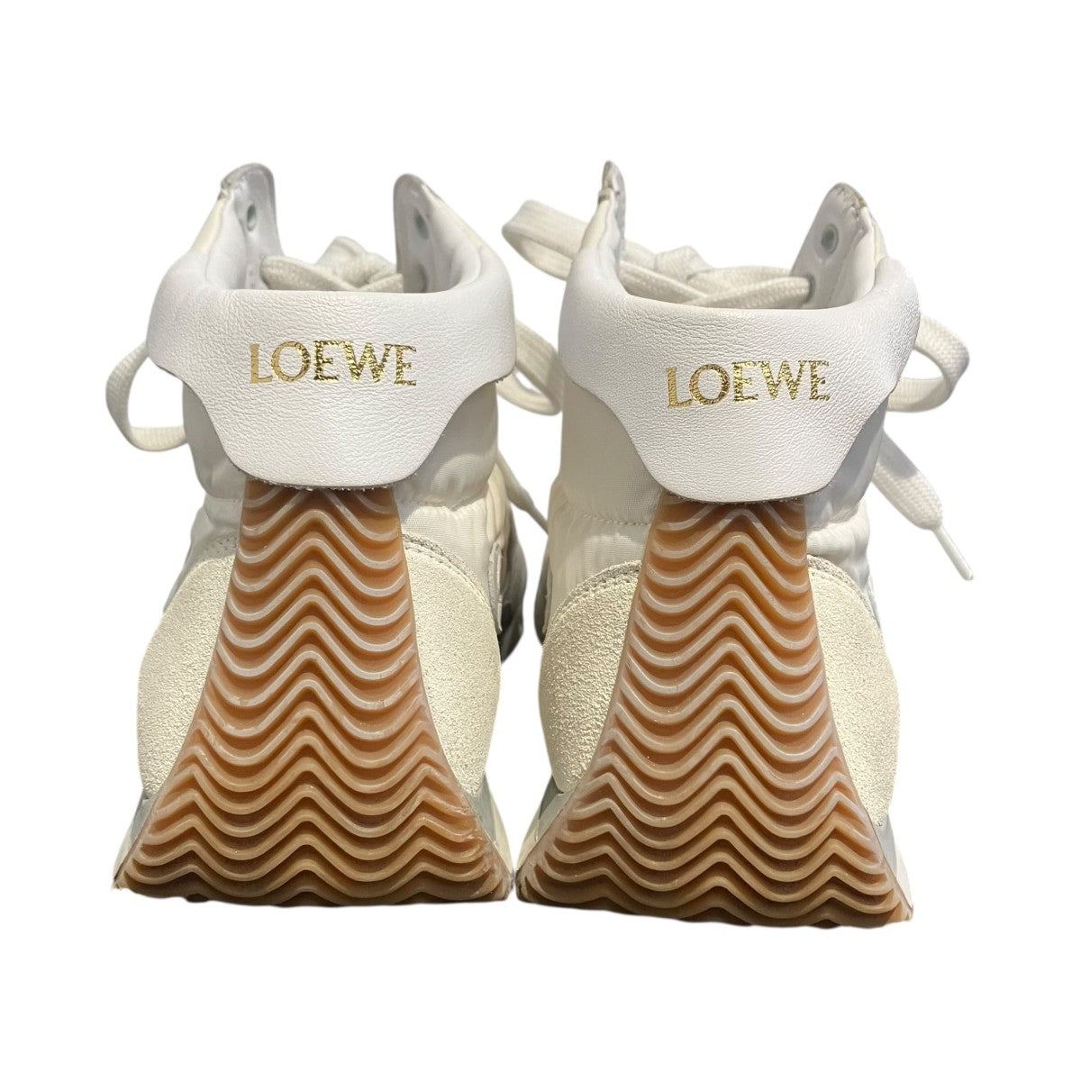 LOEWE FLOW RUNNER HIハイカットスニーカー590222 古着・中古-5枚目のアイテム画像