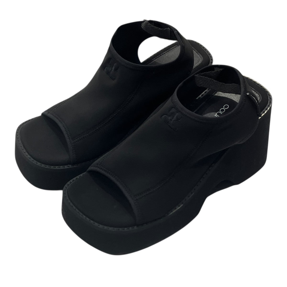 courreges Scuba Wave Sandals厚底サンダル 古着・中古-1枚目のアイテム画像