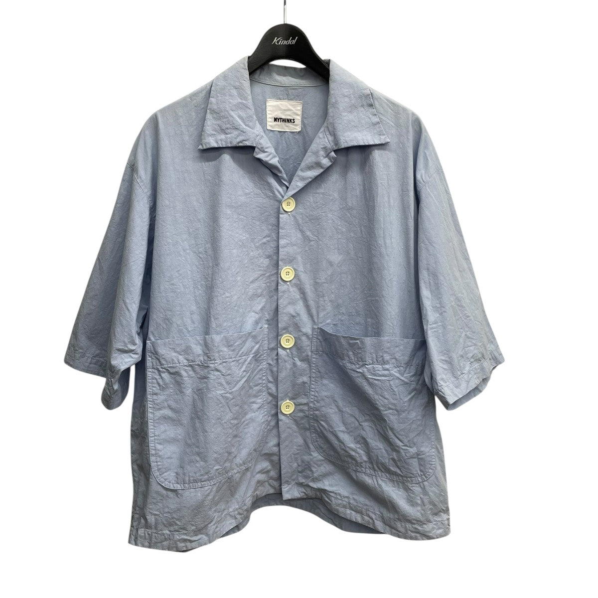 MYTHINKS 半袖ワイドシャツ 古着・中古-1枚目のアイテム画像