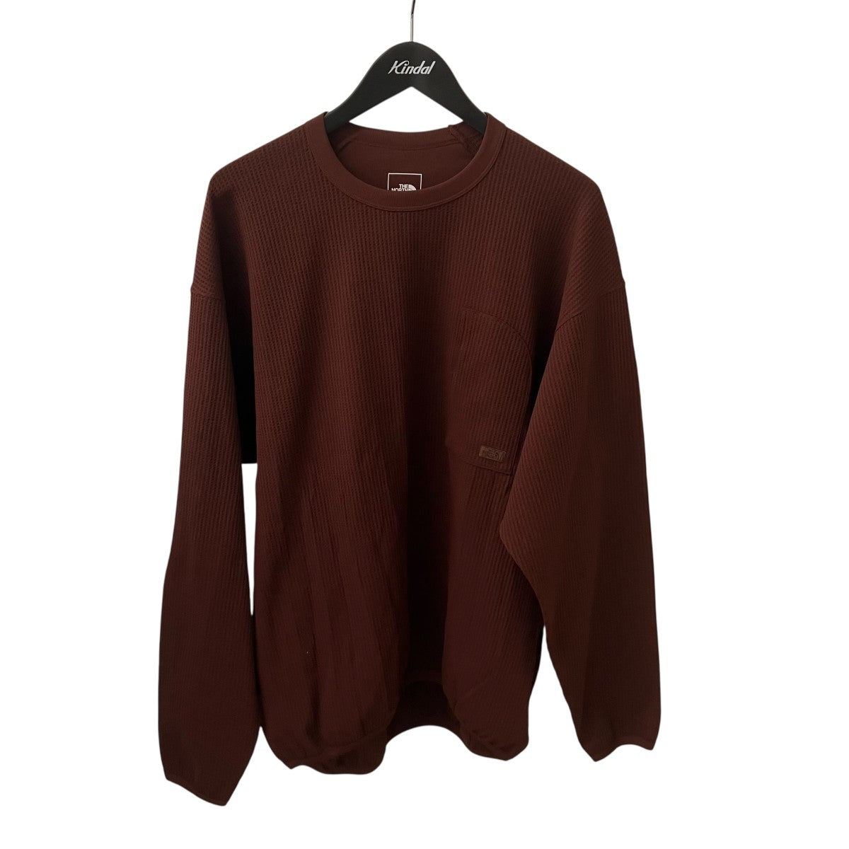 THE NORTH FACE エンライドワッフルクルー長袖カットソーNT62560 古着・中古-1枚目のアイテム画像