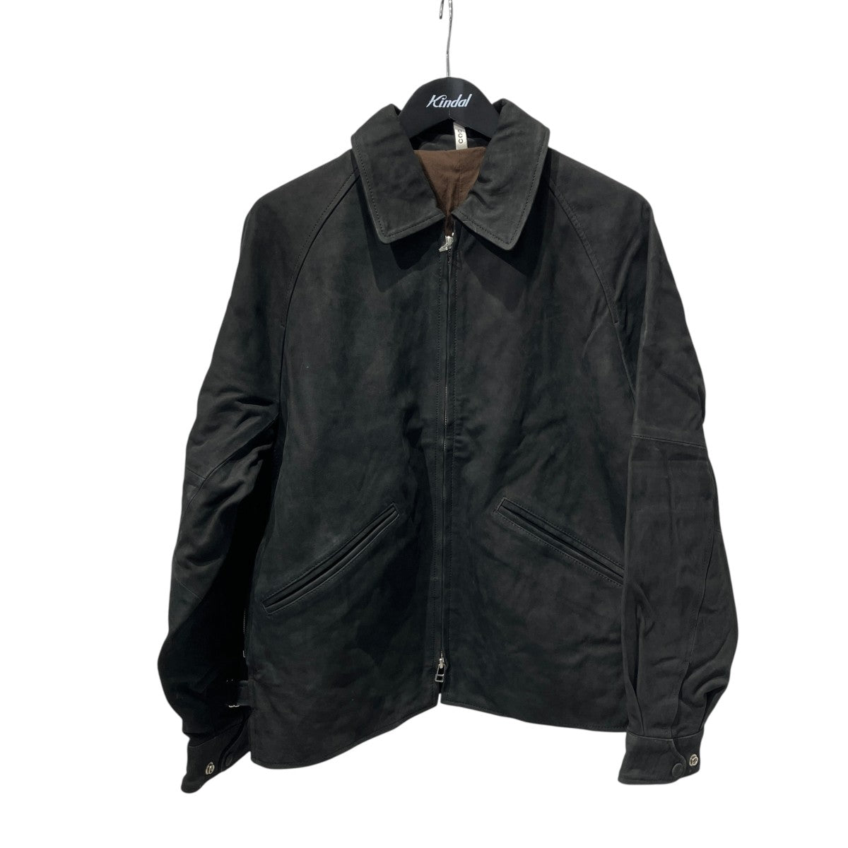 LOFTMAN別注 Sports Military Jacketレザージャケットsh-01-lm-nubck-4
