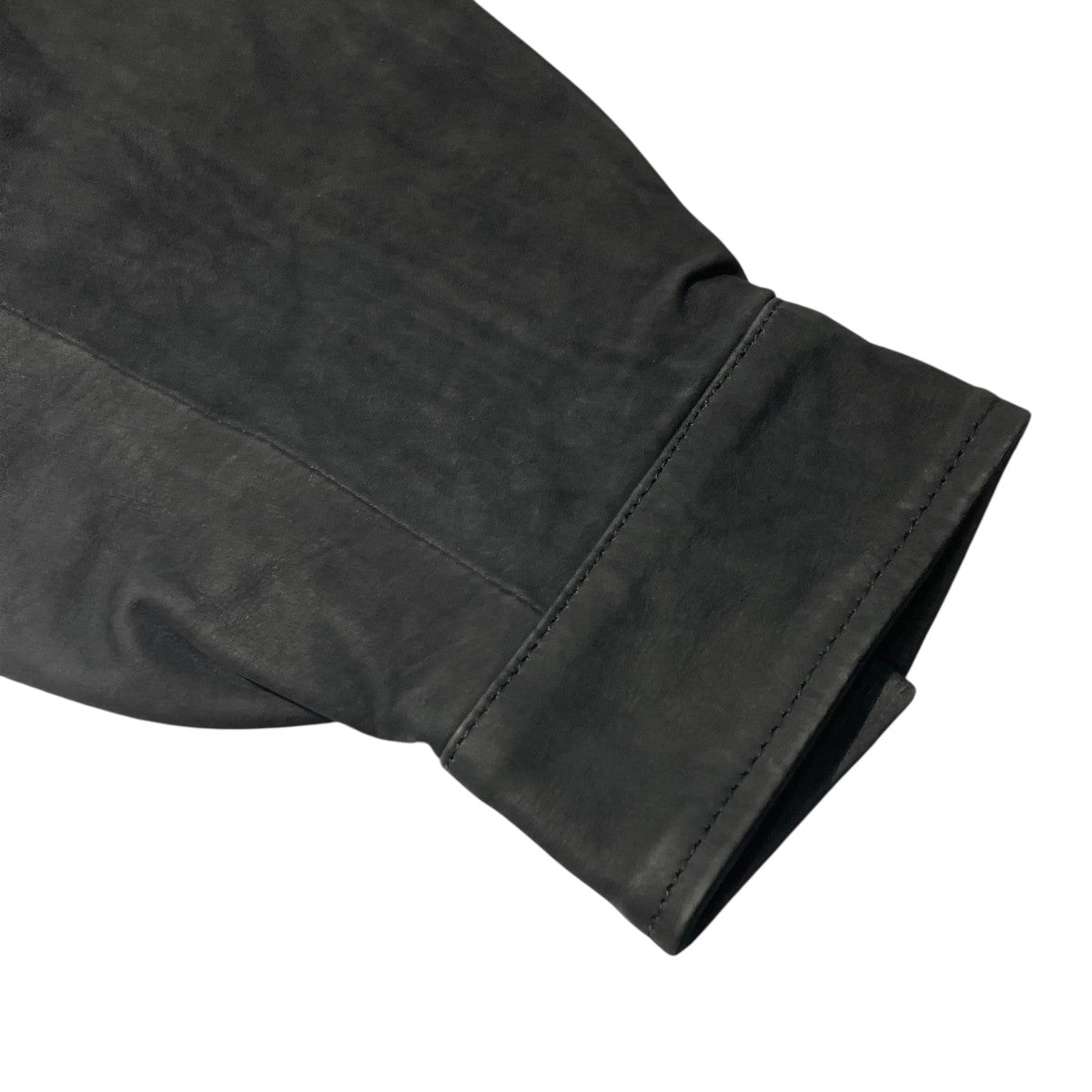 LOFTMAN別注 Sports Military Jacketレザージャケットsh-01-lm-nubck-4