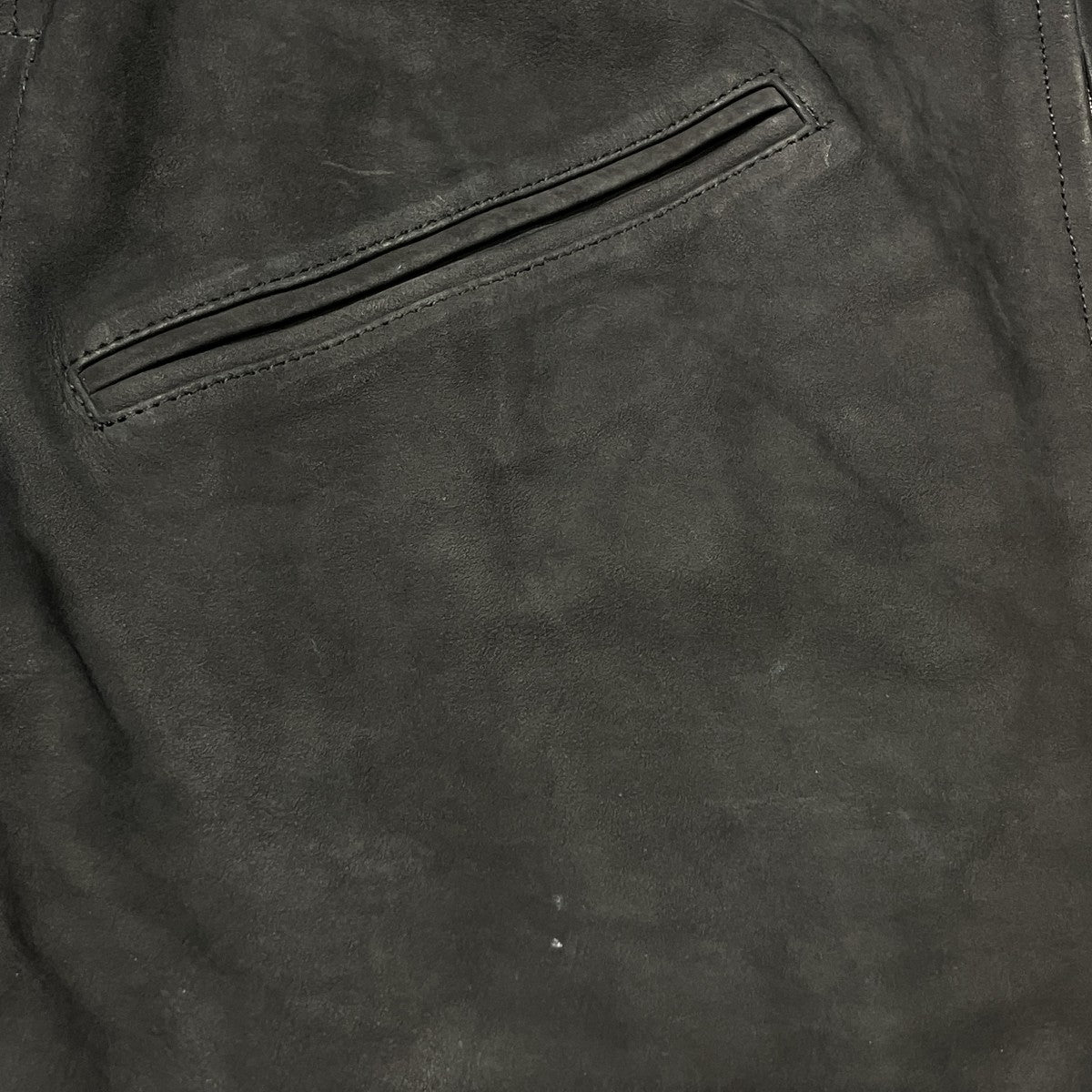 LOFTMAN別注 Sports Military Jacketレザージャケットsh-01-lm-nubck-4