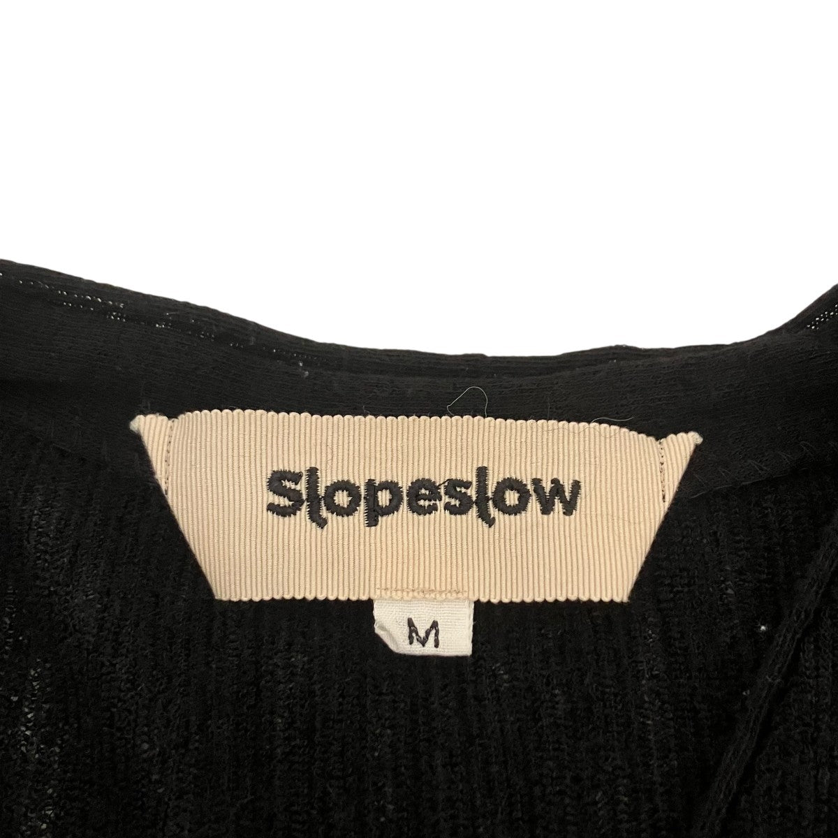 slopeslow ニットカーディガン 古着・中古-6枚目のアイテム画像