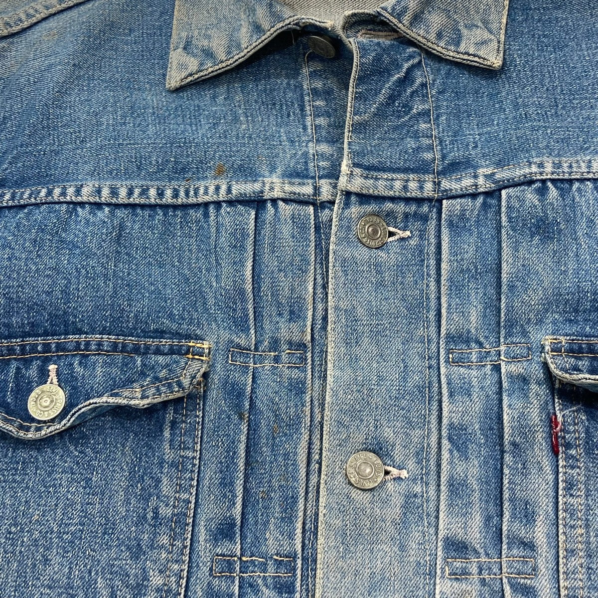 LEVI’S 507XX 50s-60s type 2nd BIG E DENIM JACKETデニムジャケット 古着・中古-6枚目のアイテム画像