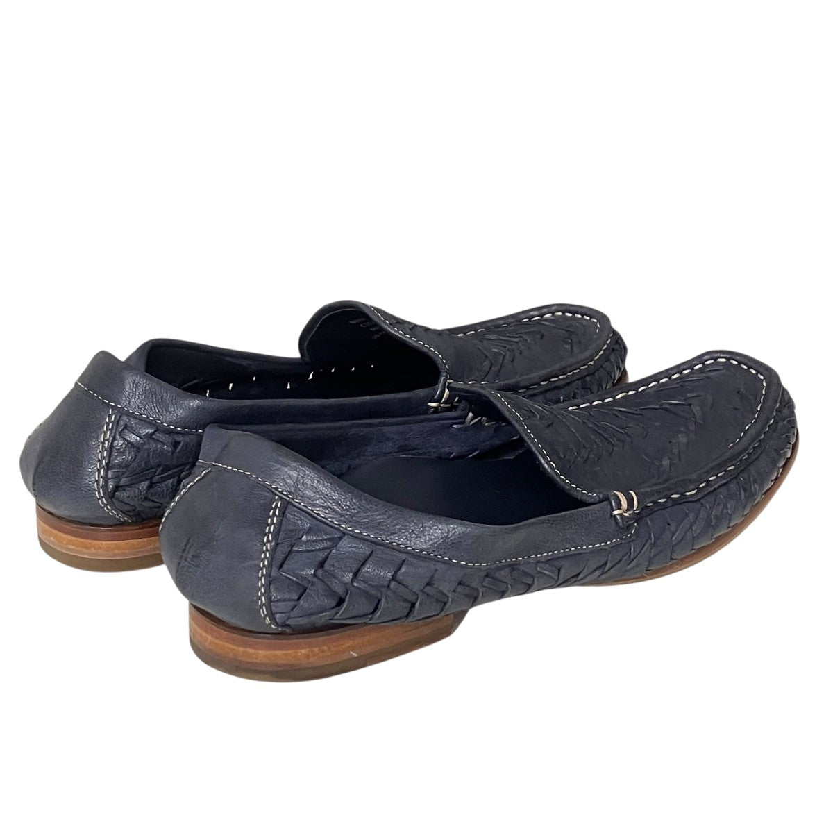 COLE HAAN イントレチャートローファー 古着・中古-2枚目のアイテム画像