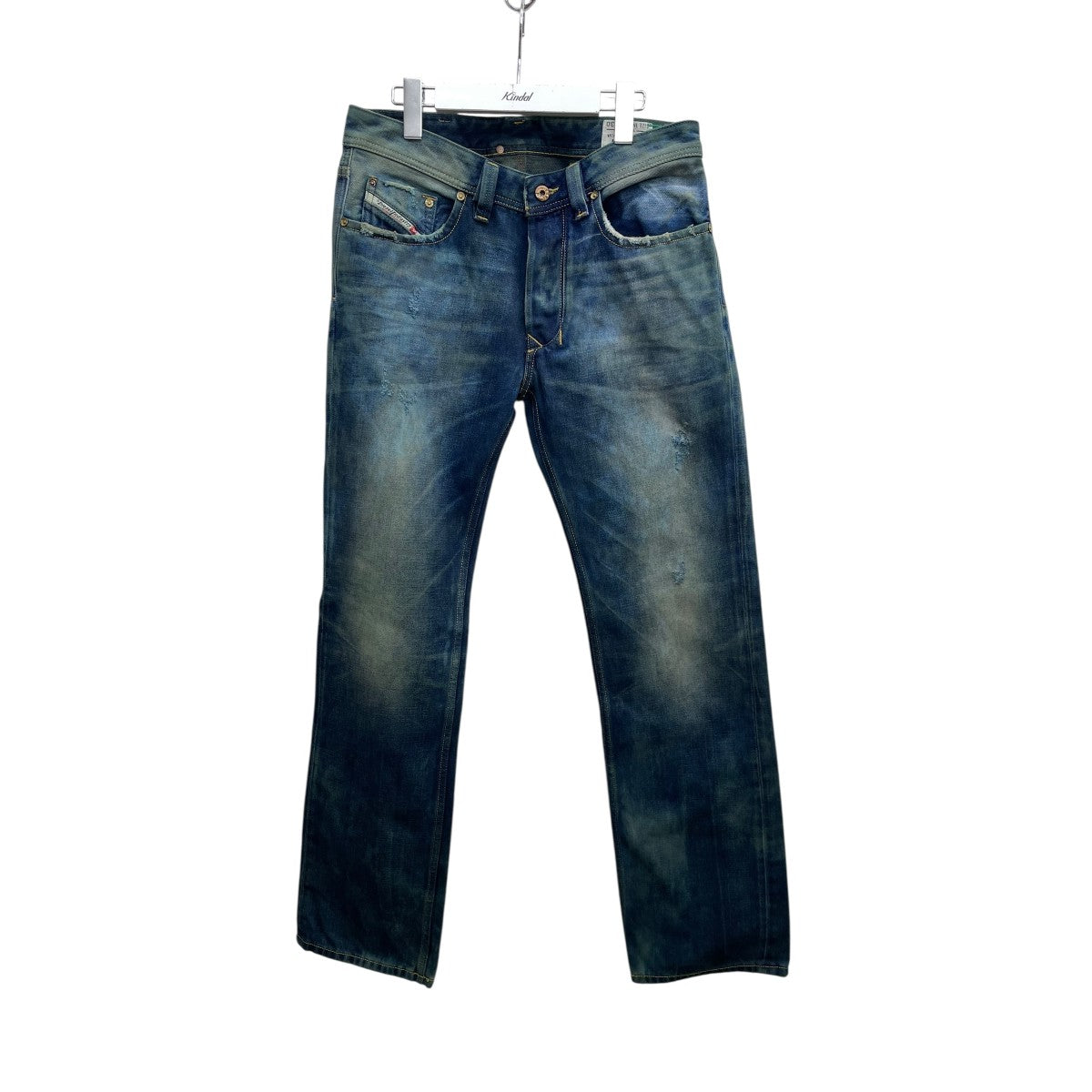 DIESEL WASH0075L LARKEE USED加工デニムパンツ 古着・中古-1枚目のアイテム画像