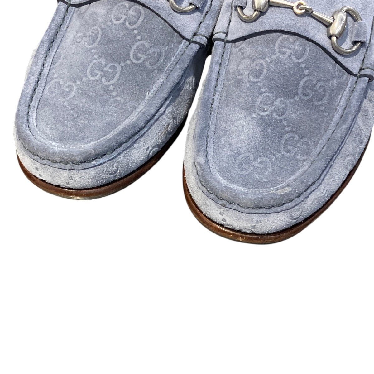 GUCCI ホースビットGG総柄ローファー816185 古着・中古-3枚目のアイテム画像