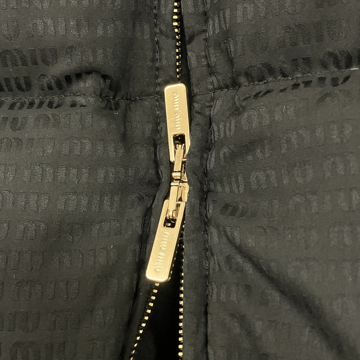 MIU MIU ロゴプリント ダウンジャケットML1082 古着・中古-6枚目のアイテム画像