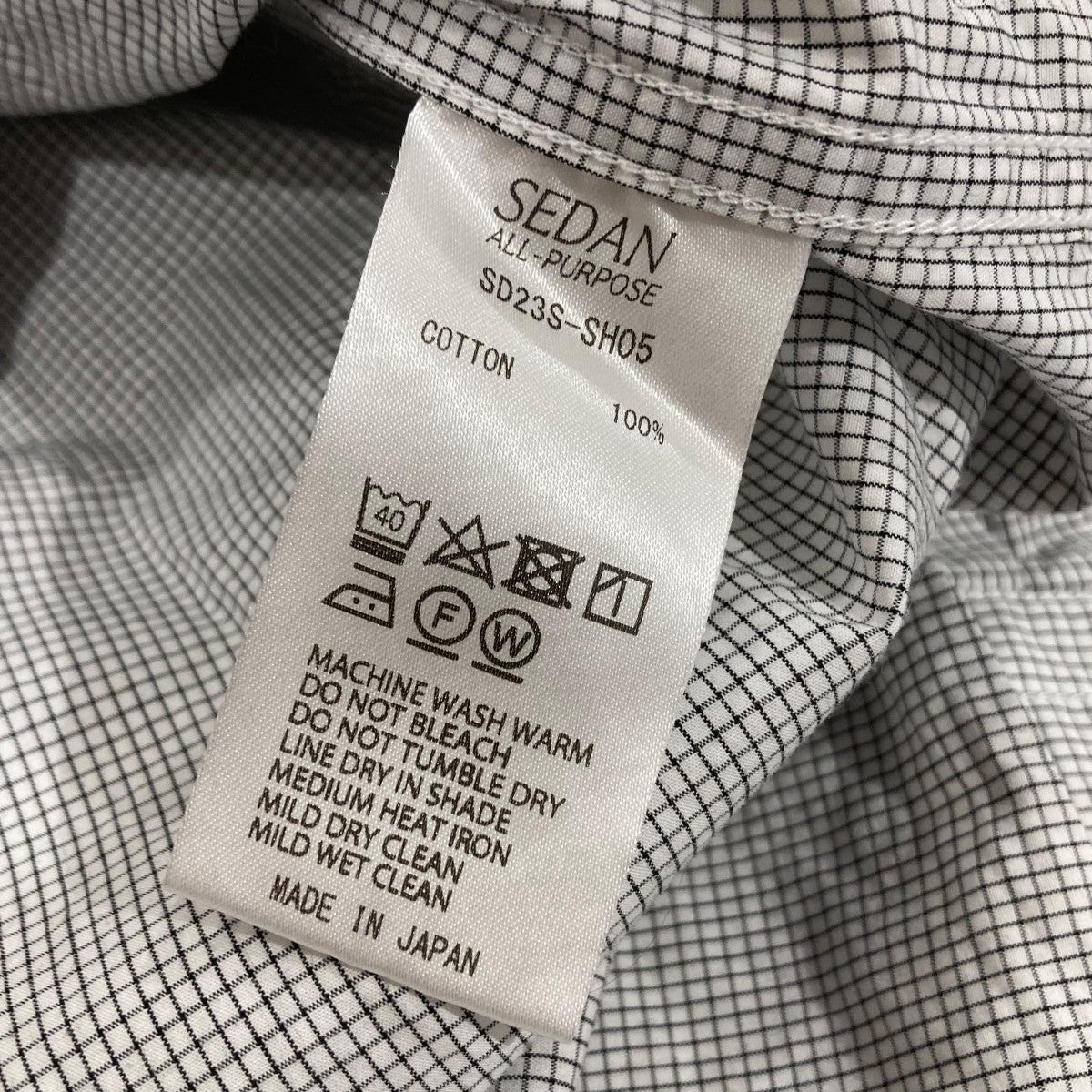 SEDAN ALL-PURPOSE 23SSBig Work ShirtワークシャツSD23S-SH05 古着・中古-7枚目のアイテム画像