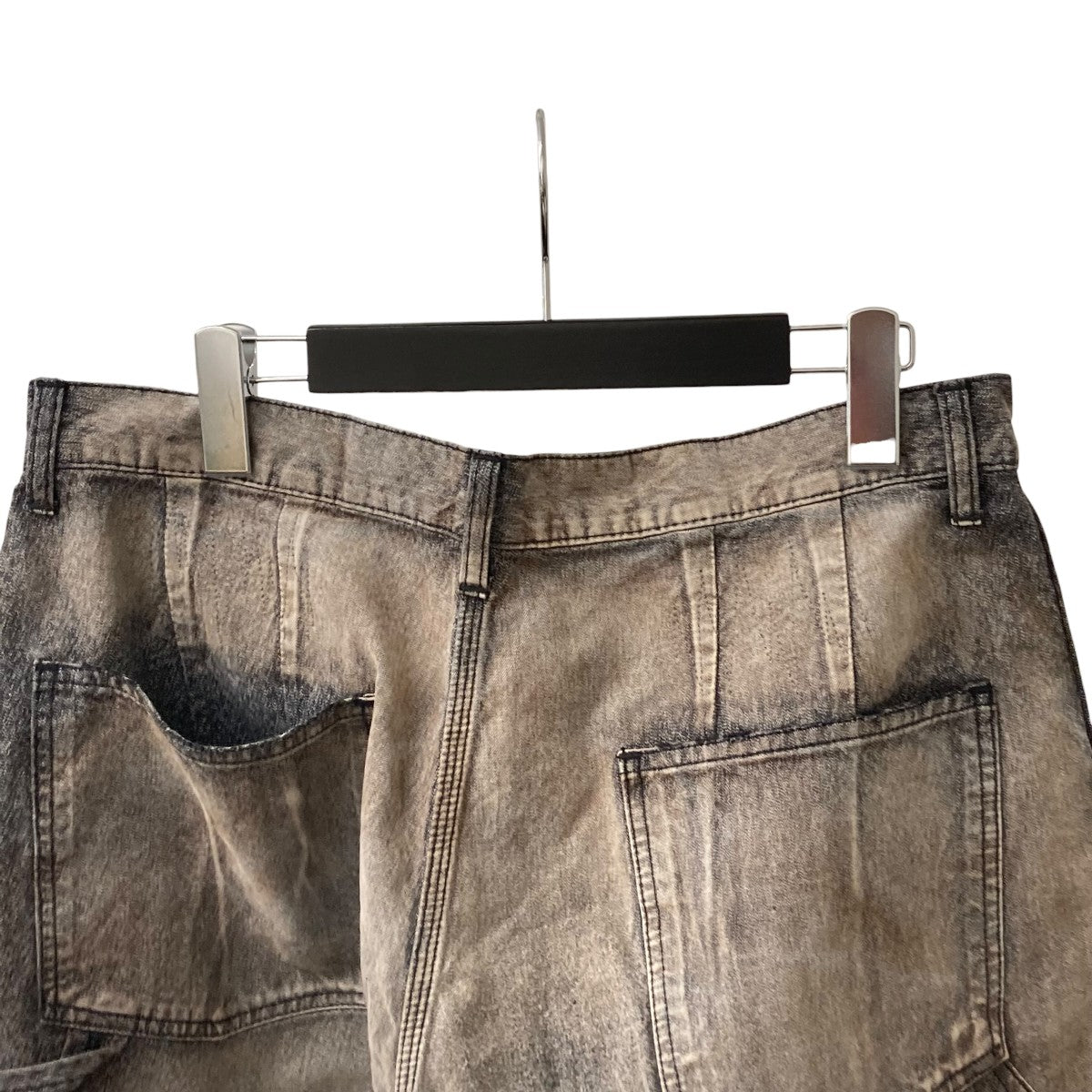 ANCELLM(アンセルム) BLACK HEATHER PAINTER PANTSペインターパンツANC