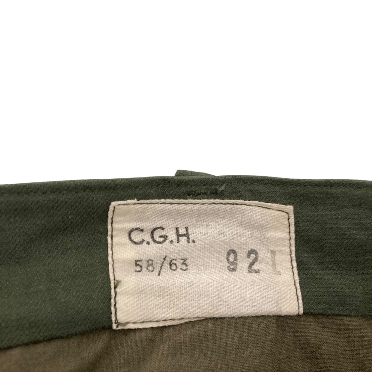 フランス軍 French Army M-47 Cargo Pants C．G．Hカーゴパンツ 古着・中古-6枚目のアイテム画像