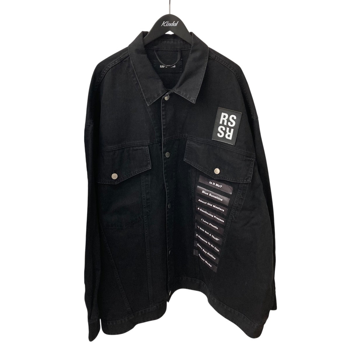 RAF SIMONS 18SSOver Size Denim Jacketデニムジャケット181-723 古着・中古-1枚目のアイテム画像