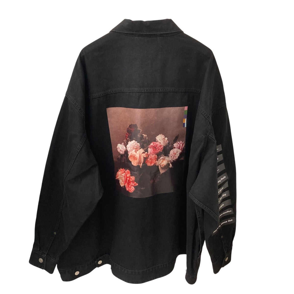RAF SIMONS 18SSOver Size Denim Jacketデニムジャケット181-723 古着・中古-2枚目のアイテム画像
