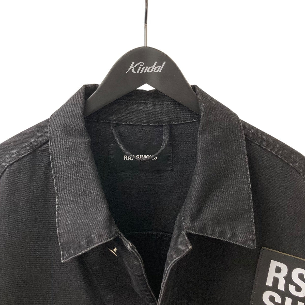 RAF SIMONS 18SSOver Size Denim Jacketデニムジャケット181-723 古着・中古-3枚目のアイテム画像