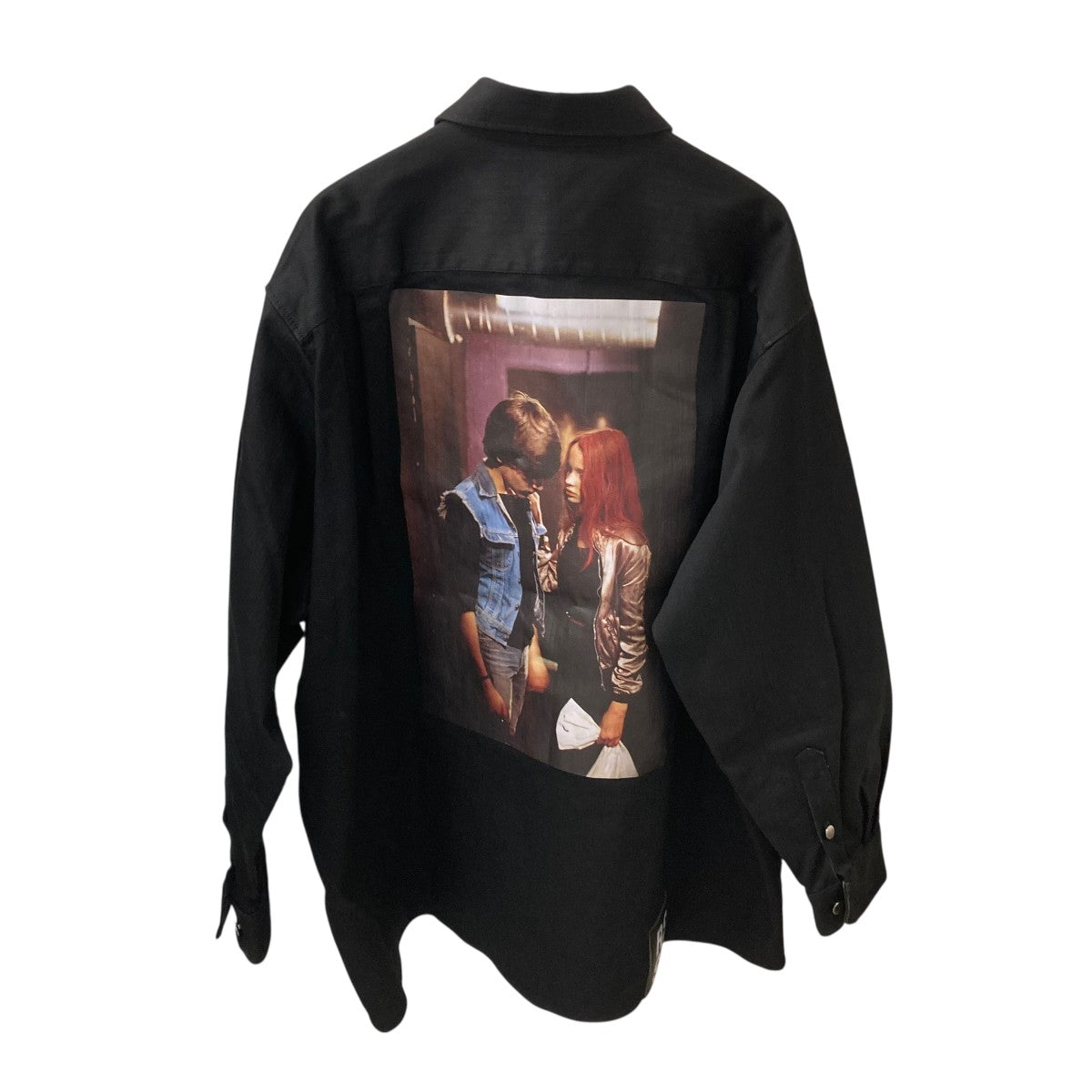 RAF SIMONS(ラフシモンズ) 18AWDENIM EASY FIT SHIRT COUPLEデニム