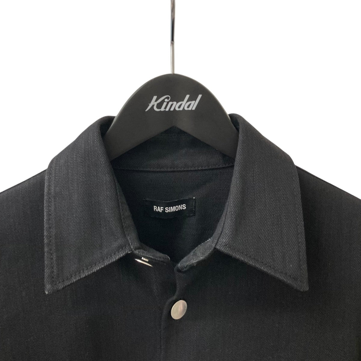 RAF SIMONS 18AWDENIM EASY FIT SHIRT COUPLEデニムシャツ182-247 古着・中古-3枚目のアイテム画像