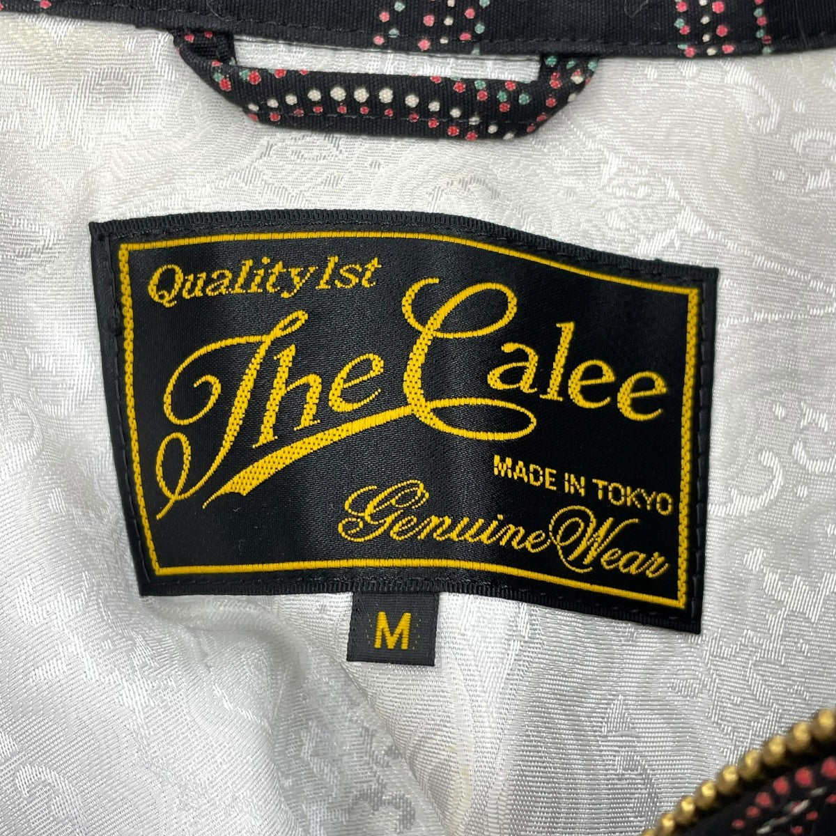 CALEE ジップアップジャケット 古着・中古-6枚目のアイテム画像