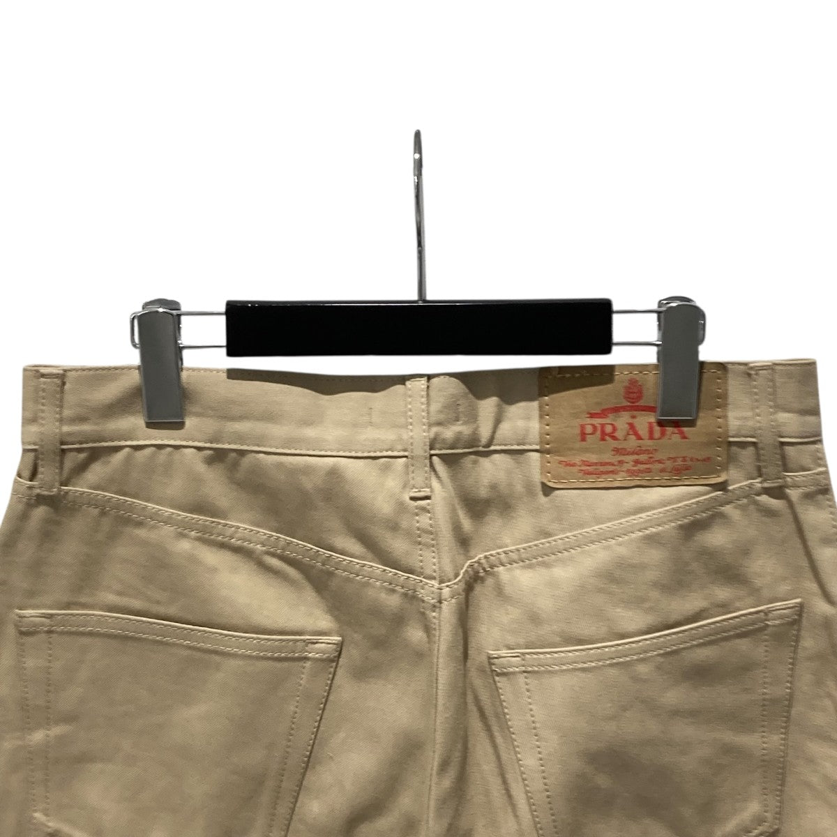 PRADA 5POCKET PANTS プレート付きデニムパンツGEP374 古着・中古-5枚目のアイテム画像