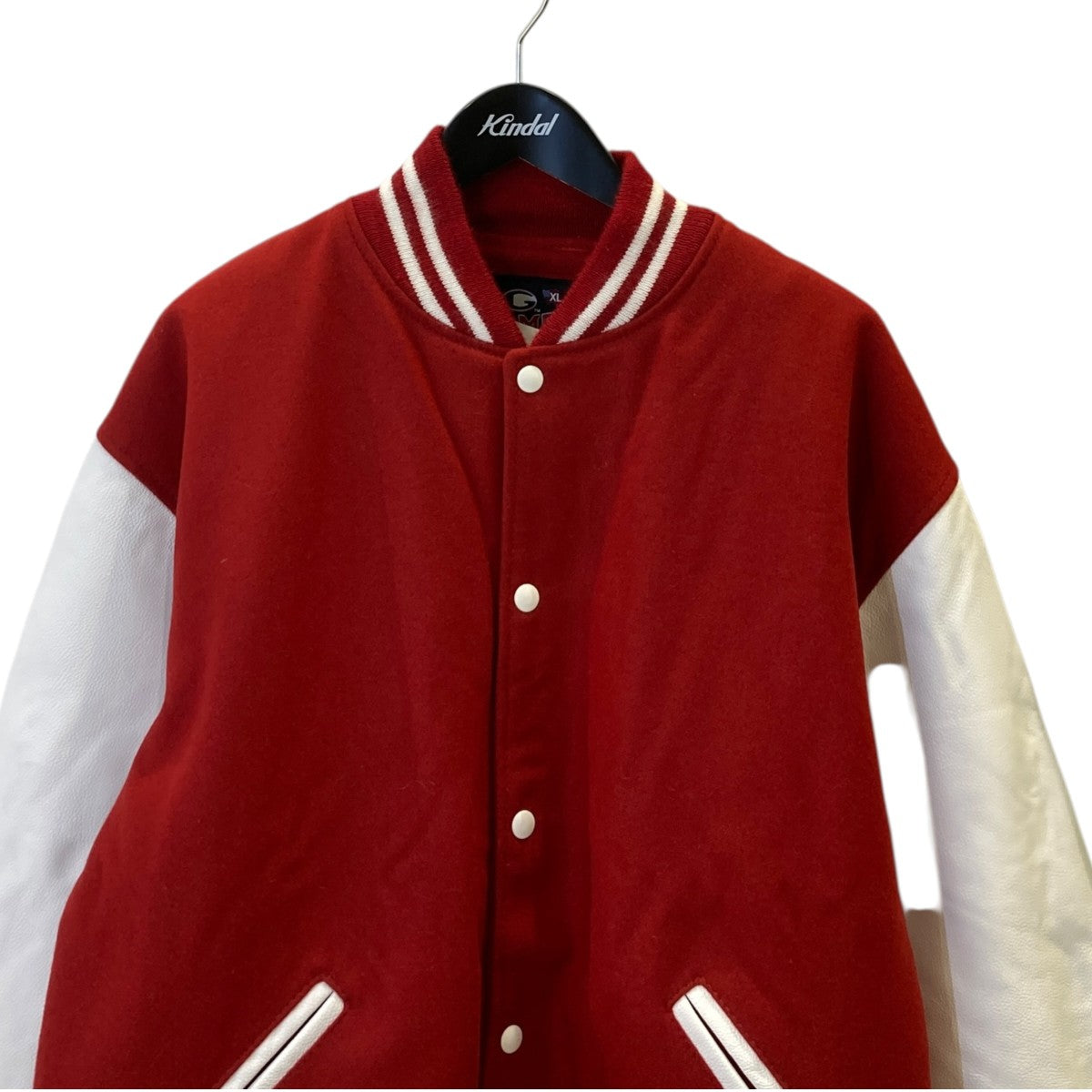 GAME SPORTSWEAR USA製 バーシティジャケットスタジャン 古着・中古-2枚目のアイテム画像