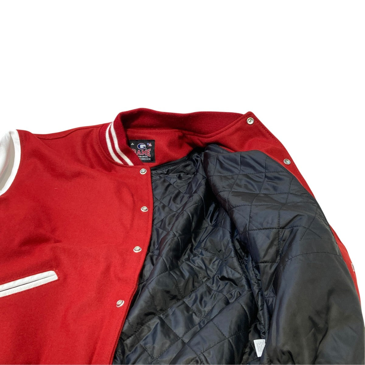 GAME SPORTSWEAR USA製 バーシティジャケットスタジャン 古着・中古-7枚目のアイテム画像