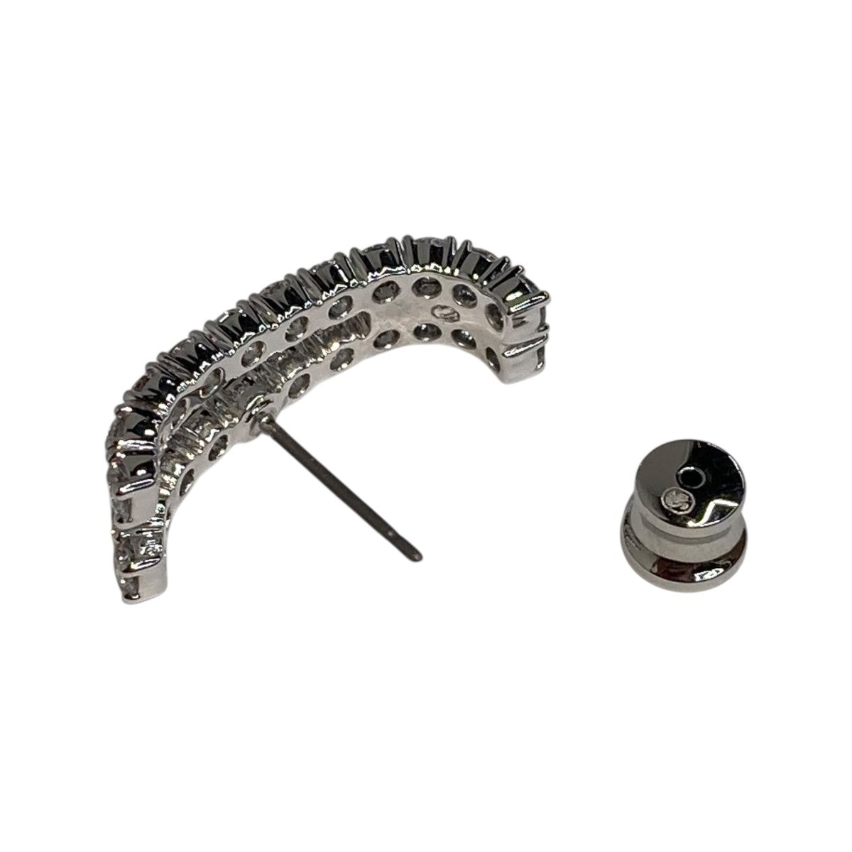 SWAROVSKI クリスタルピアス 古着・中古-2枚目のアイテム画像