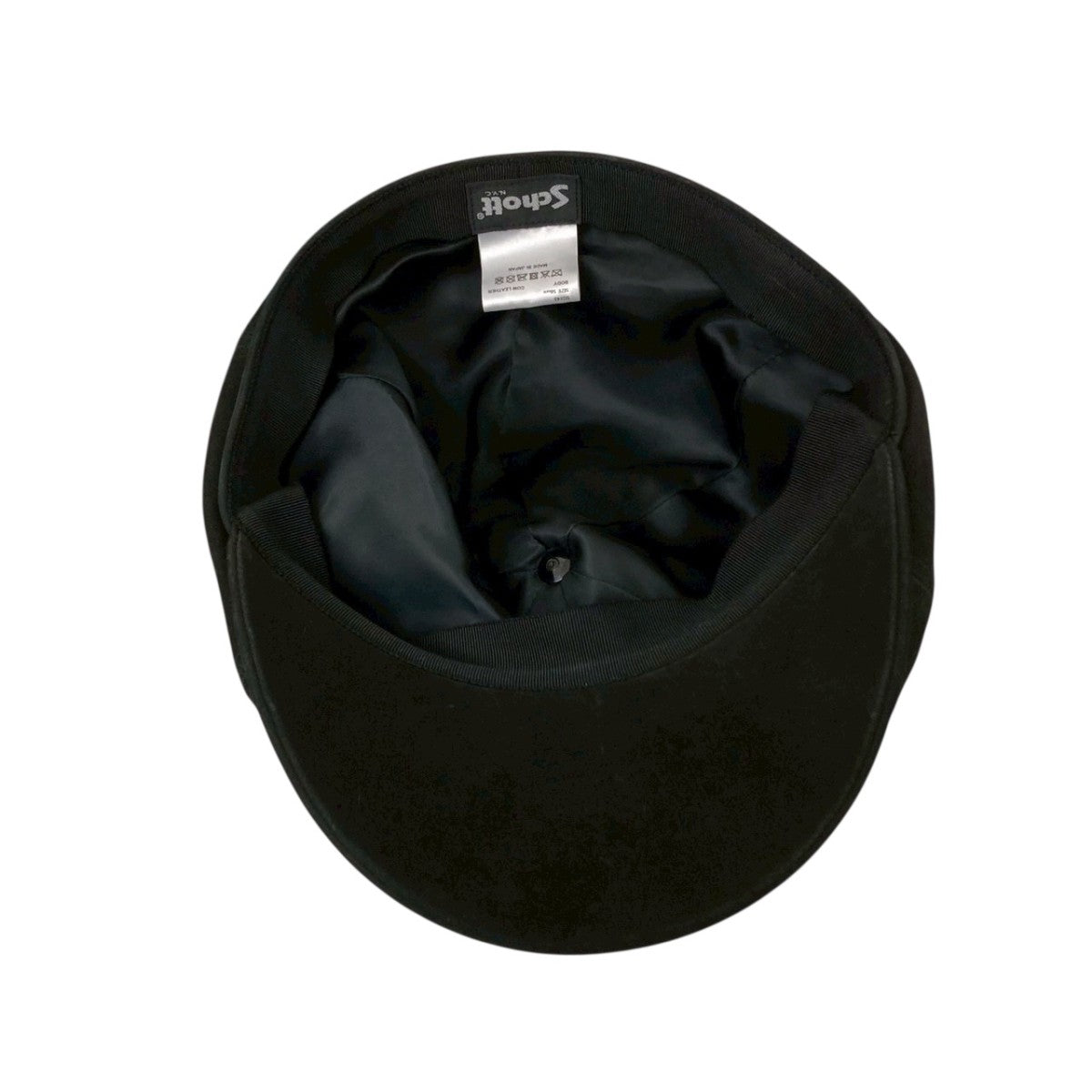 Schott SC143 NUBUCK CASQUETTEキャスケット 古着・中古-2枚目のアイテム画像