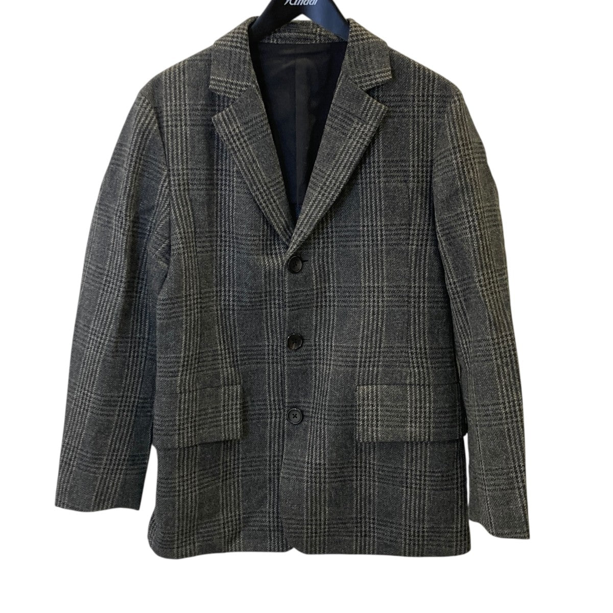 MARGARET HOWELL×LOVAT グレンチェックツイードジャケット579-0220609 古着・中古-1枚目のアイテム画像