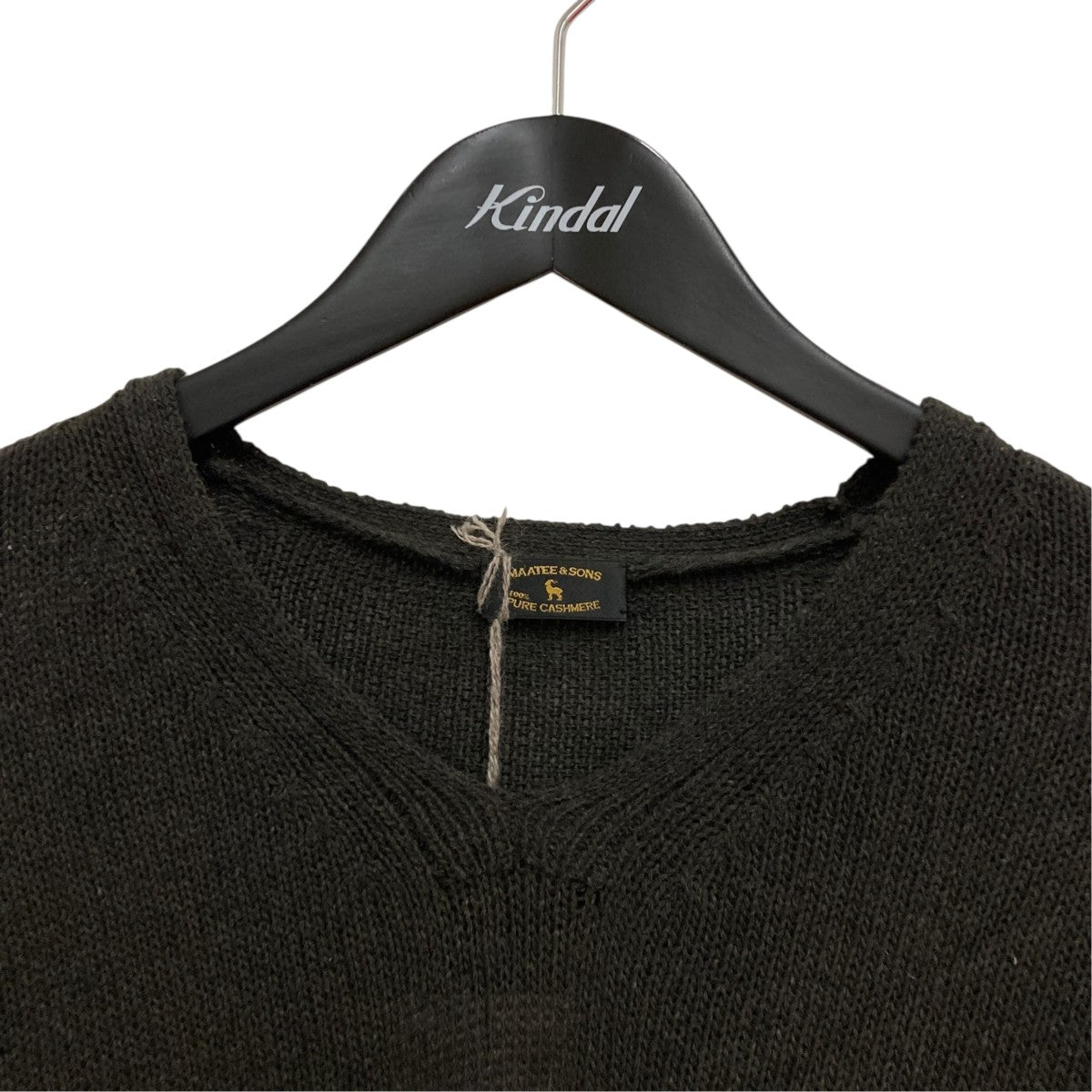 25AWCA G／S LOOSE V SWEATER長袖ニットMT5303-0108