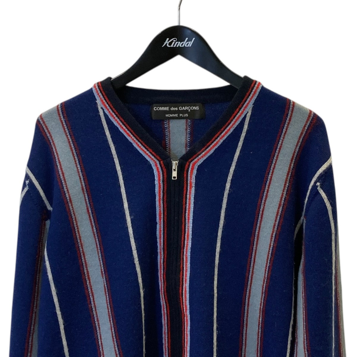 COMME des GARCONS HOMME PLUS AD2000ジップカーディガンPN-040120 古着・中古-2枚目のアイテム画像