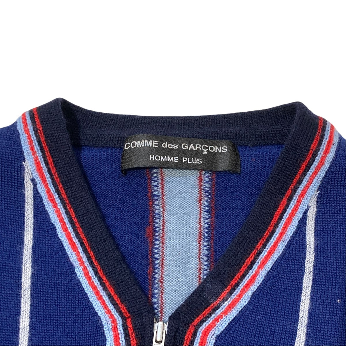 COMME des GARCONS HOMME PLUS AD2000ジップカーディガンPN-040120 古着・中古-4枚目のアイテム画像