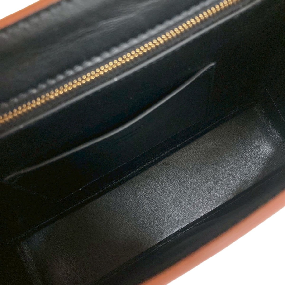 JIL SANDER レザーサッチェルバッグ 古着・中古-5枚目のアイテム画像