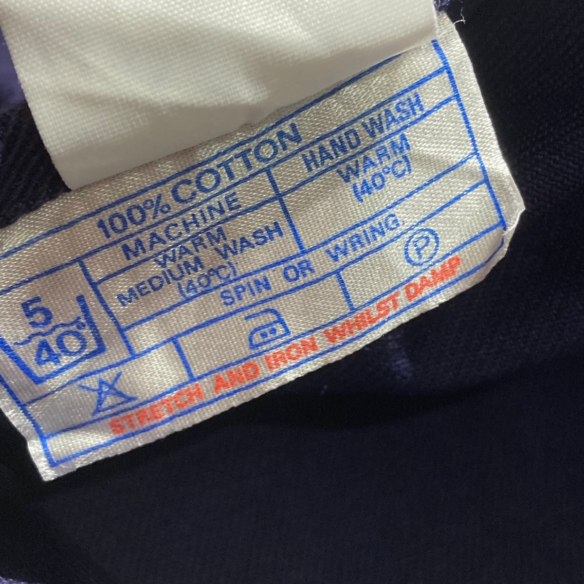 CarHartt 60s ワークジャケット イングランド製カバーオール 古着・中古-6枚目のアイテム画像