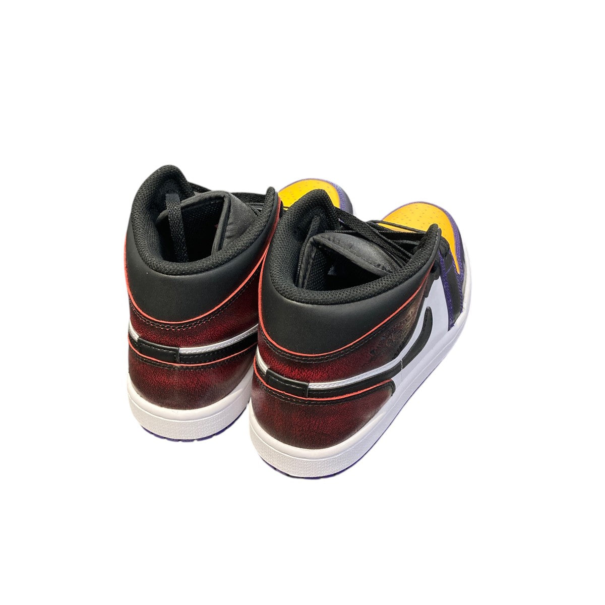 26SSJORDAN BRAND AIR JORDAN 1 MID SE TRUE RED BLACK-WHITE-COURT PURPLEハイカットスニーカーIQ9383-611