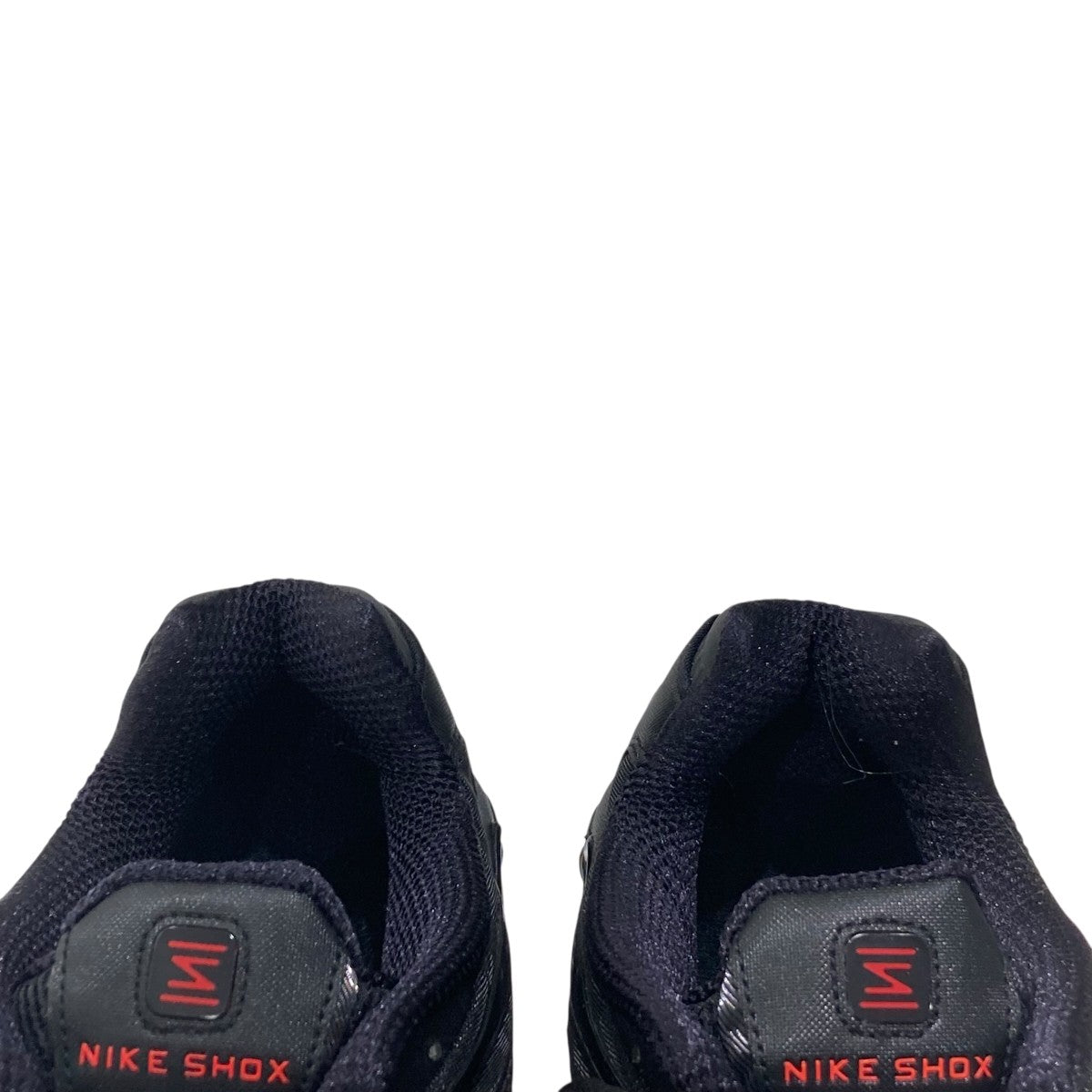 NIKE SHOX TL BLACK BLACK-MTLC HEMATITE-MAX ORANGEスニーカーAV3595-002 古着・中古-4枚目のアイテム画像