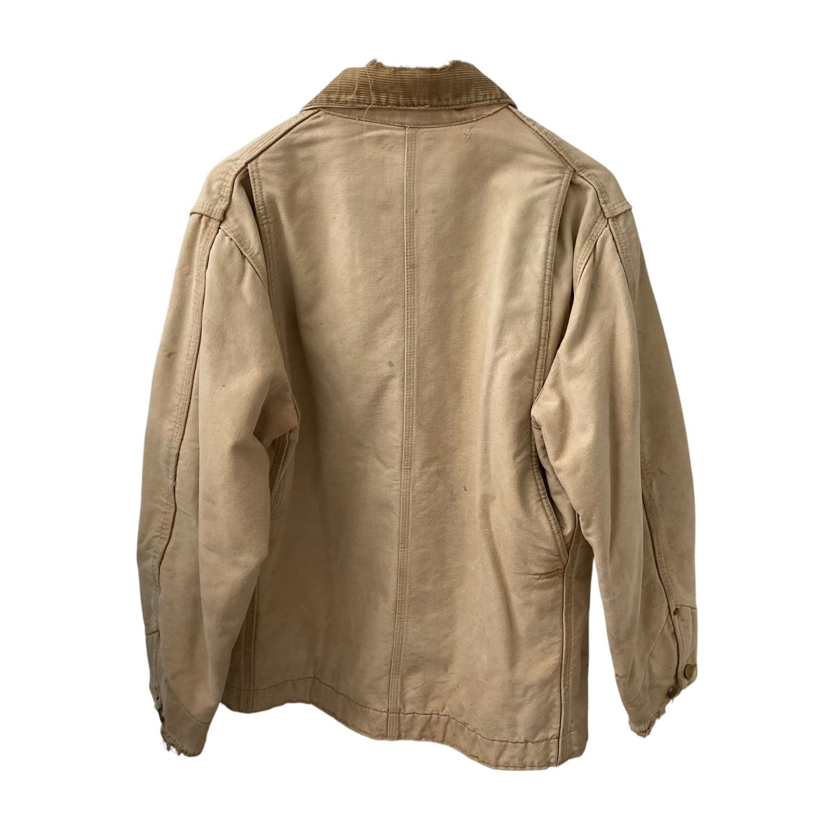 CarHartt 50S ハートタグ 裏地ブランケットチョアコートカバーオール 古着・中古-2枚目のアイテム画像