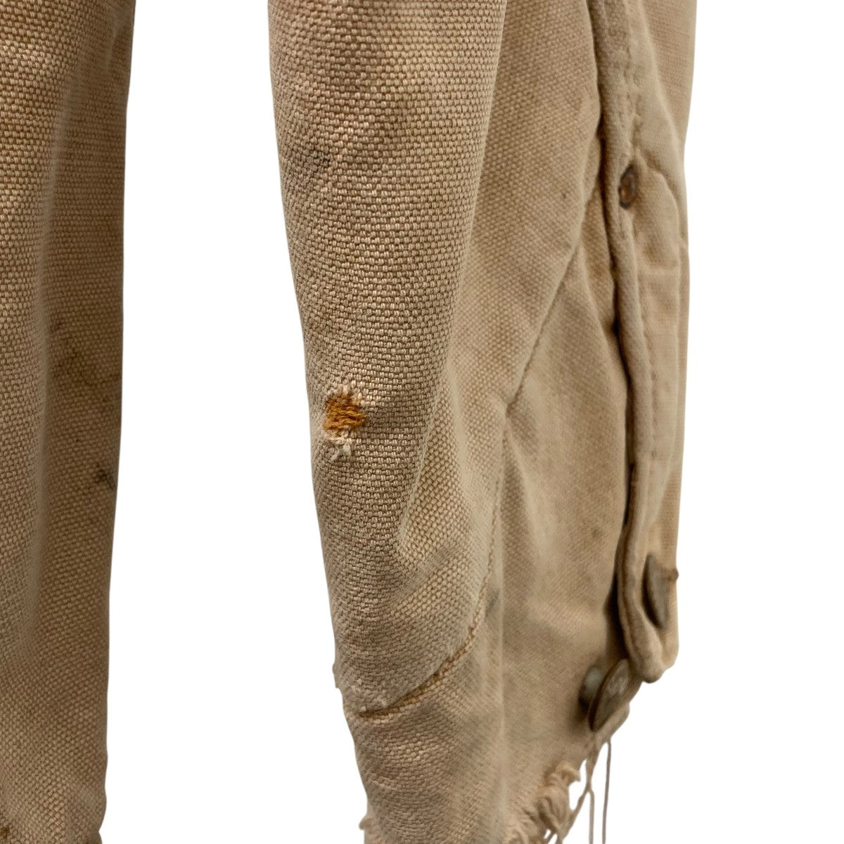 CarHartt 50S ハートタグ 裏地ブランケットチョアコートカバーオール 古着・中古-7枚目のアイテム画像